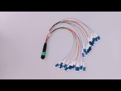 Καλώδιο επικάλυψης οπτικών ινών MPO-12F LC